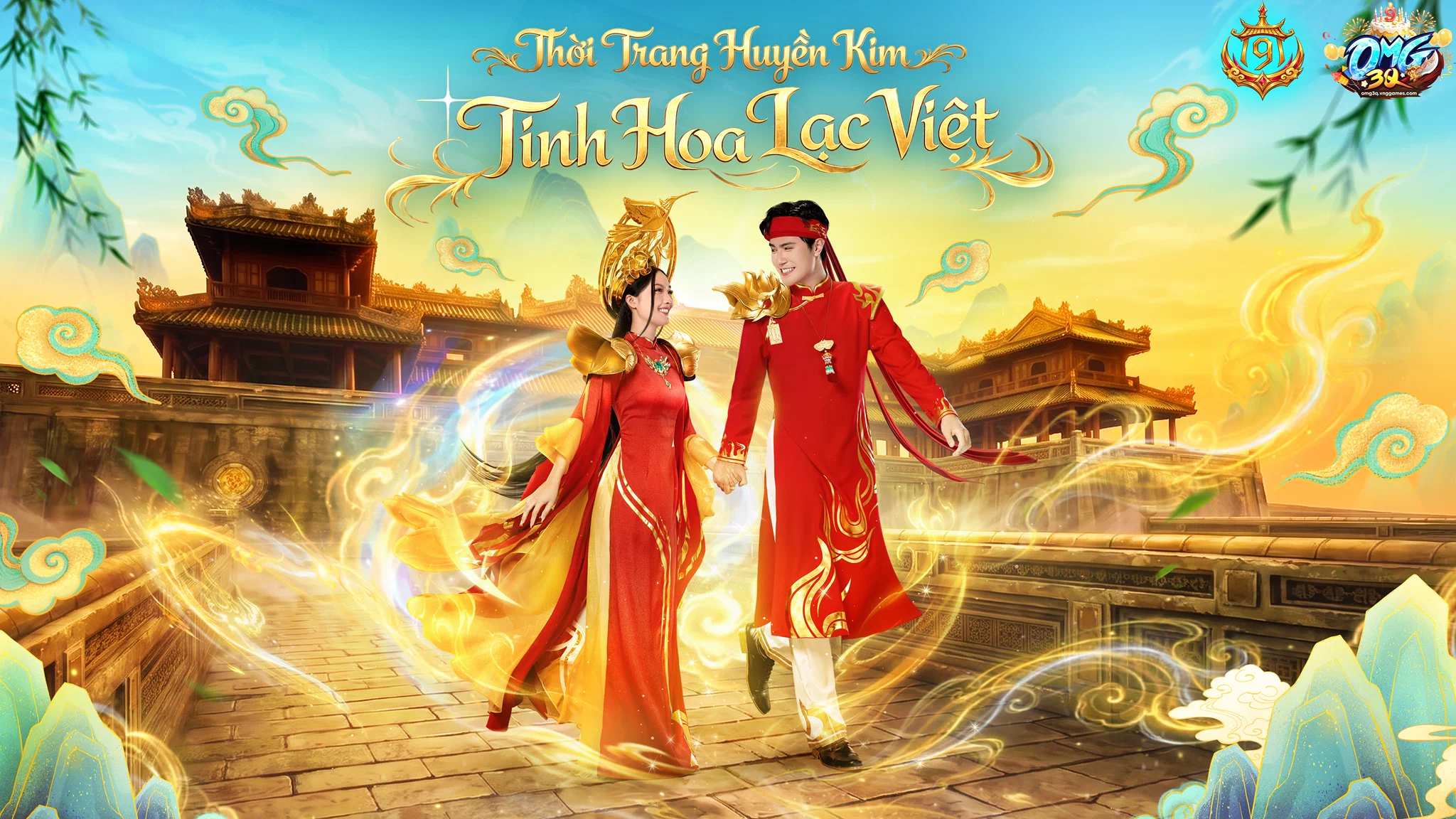 OMG 3Q - VNG ra mắt skin áo dài Tinh Hoa Lạc Việt mừng sinh nhật 9 tuổi