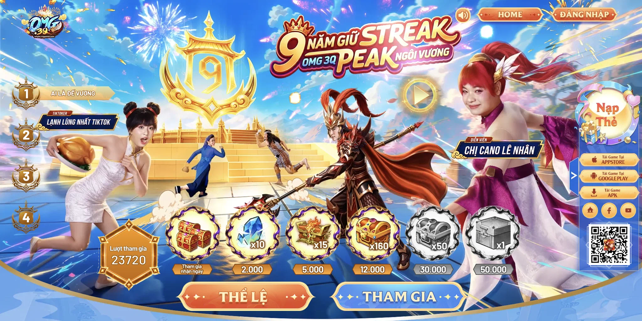 OMG 3Q - VNG ra mắt skin áo dài Tinh Hoa Lạc Việt mừng sinh nhật 9 tuổi