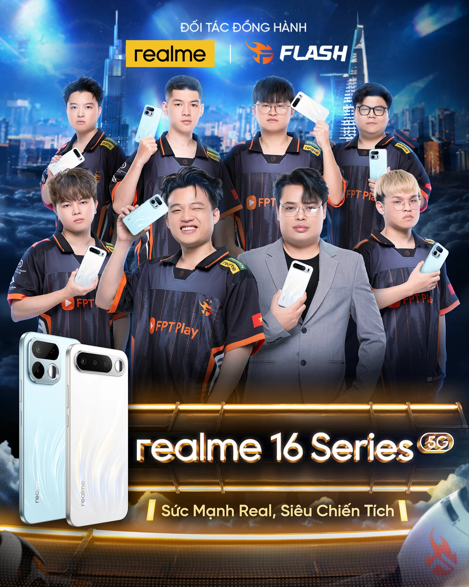 realme đồng hành Đấu Trường Danh Vọng Mùa Đông 2026, tiếp tục đầu tư vào Esports Việt Nam