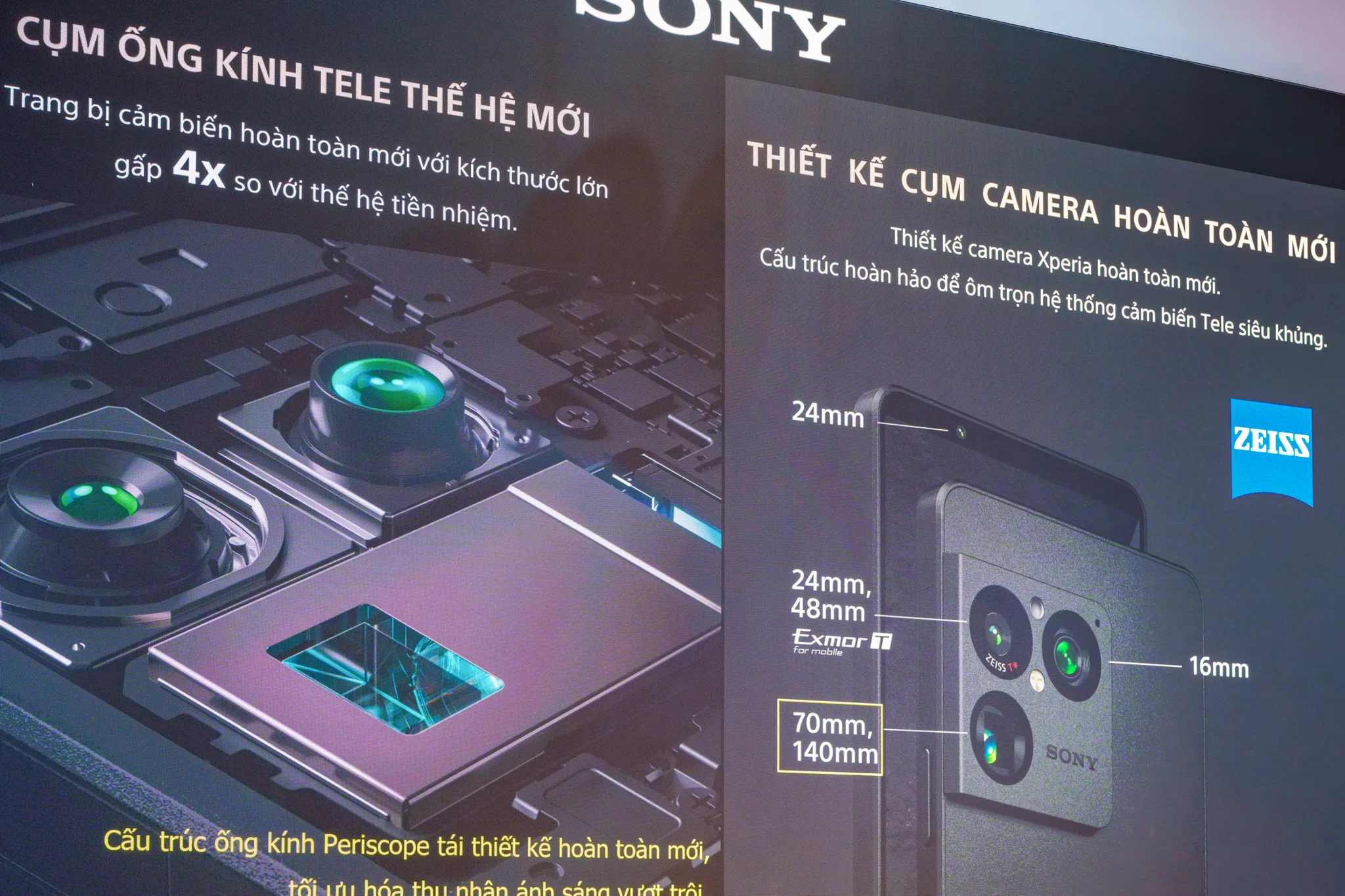 Sony Xperia 1 VIII ra mắt tại Việt Nam - Nâng cấp mạnh camera telephoto, tích hợp AI và thiết kế ORE mới