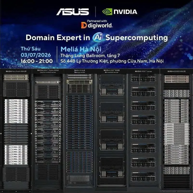 ASUS mở rộng hệ sinh thái AI doanh nghiệp tại Việt Nam