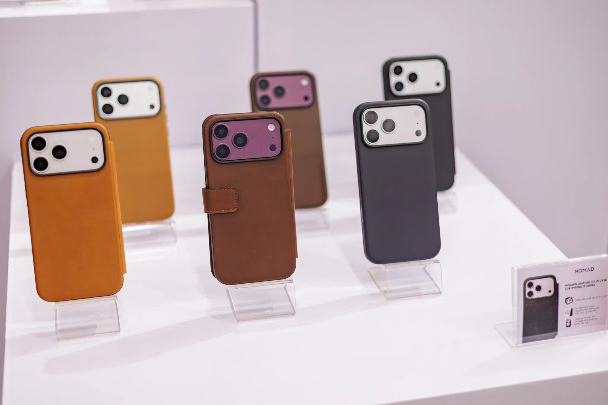 NOMAD chính thức vào Việt Nam với bộ sưu tập phụ kiện dành cho iPhone 18