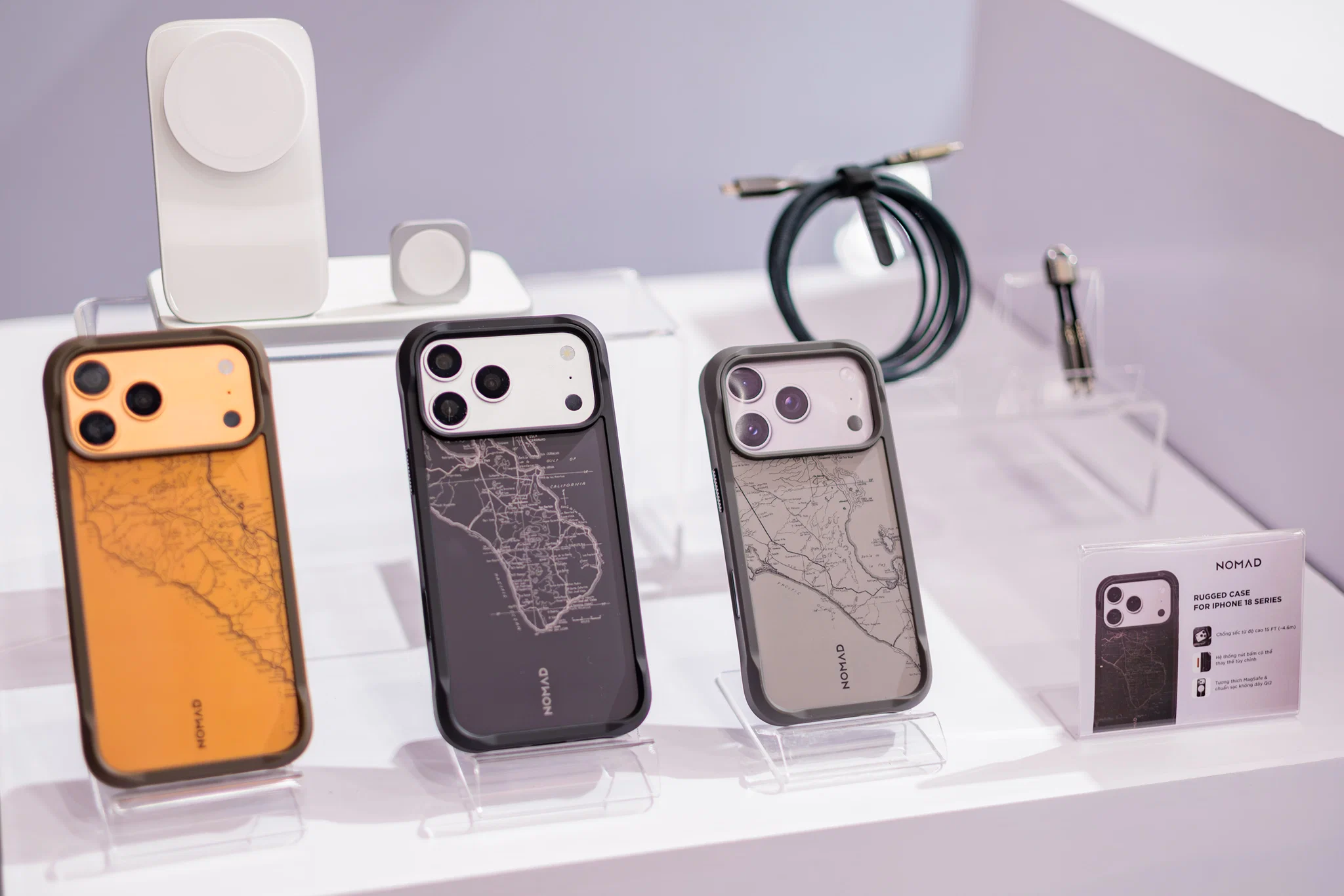 NOMAD chính thức vào Việt Nam với bộ sưu tập phụ kiện dành cho iPhone 18