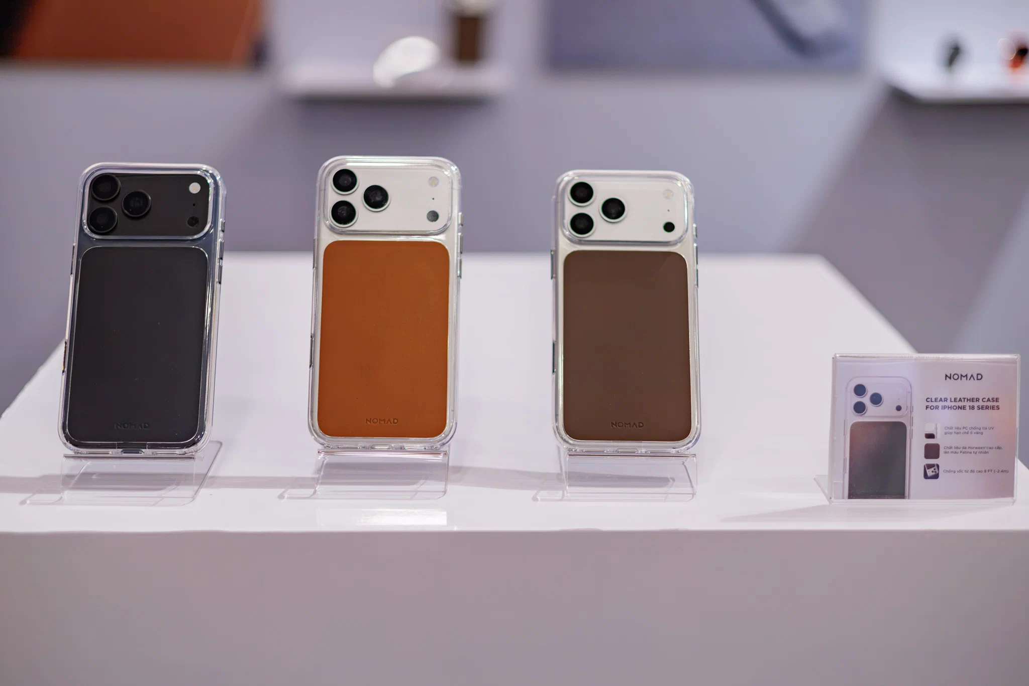 NOMAD chính thức vào Việt Nam với bộ sưu tập phụ kiện dành cho iPhone 18