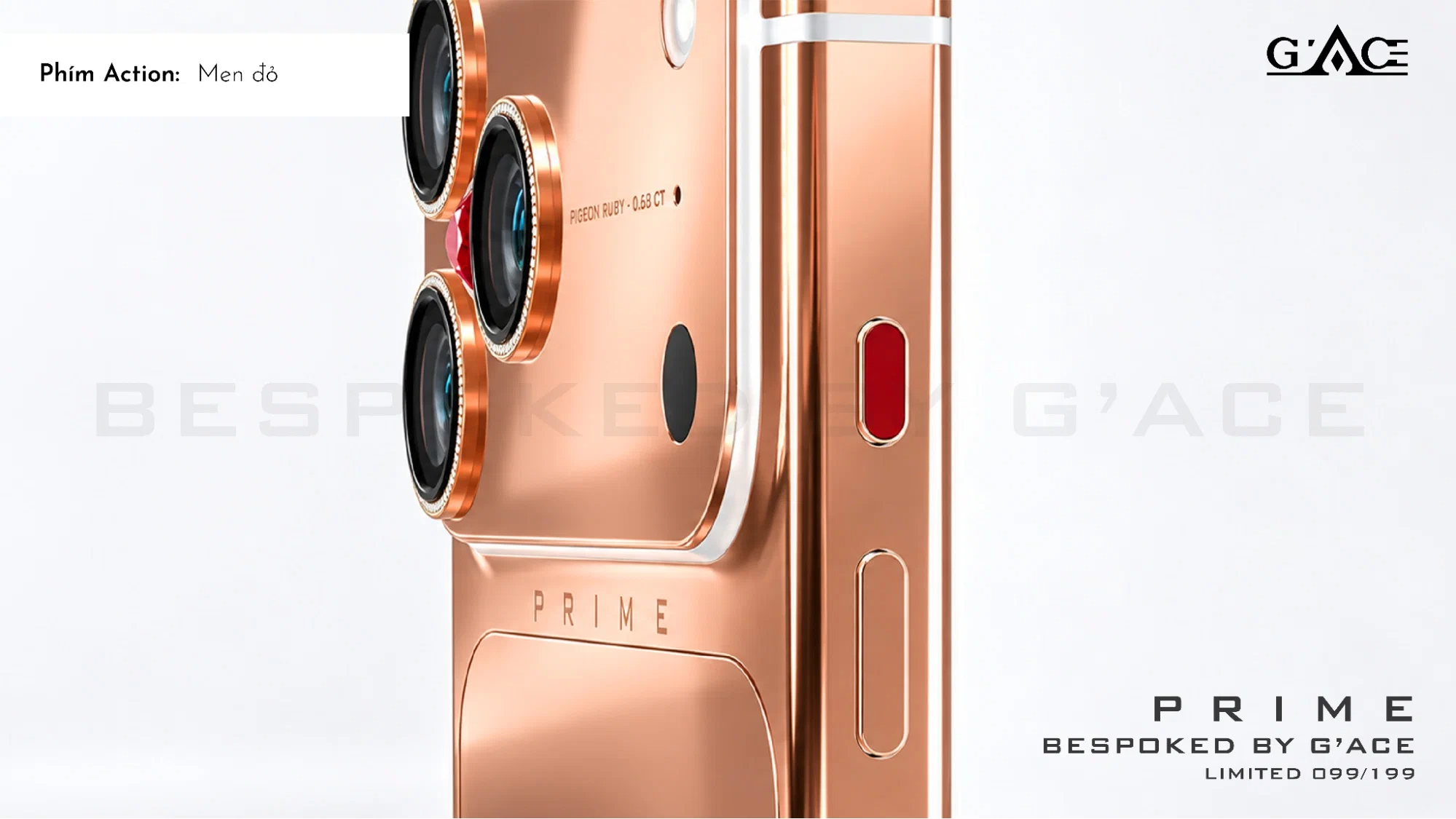 G'ACE công bố iPhone 18 Pro bespoke đầu tiên thế giới, bản cao nhất giá 309 triệu đồng