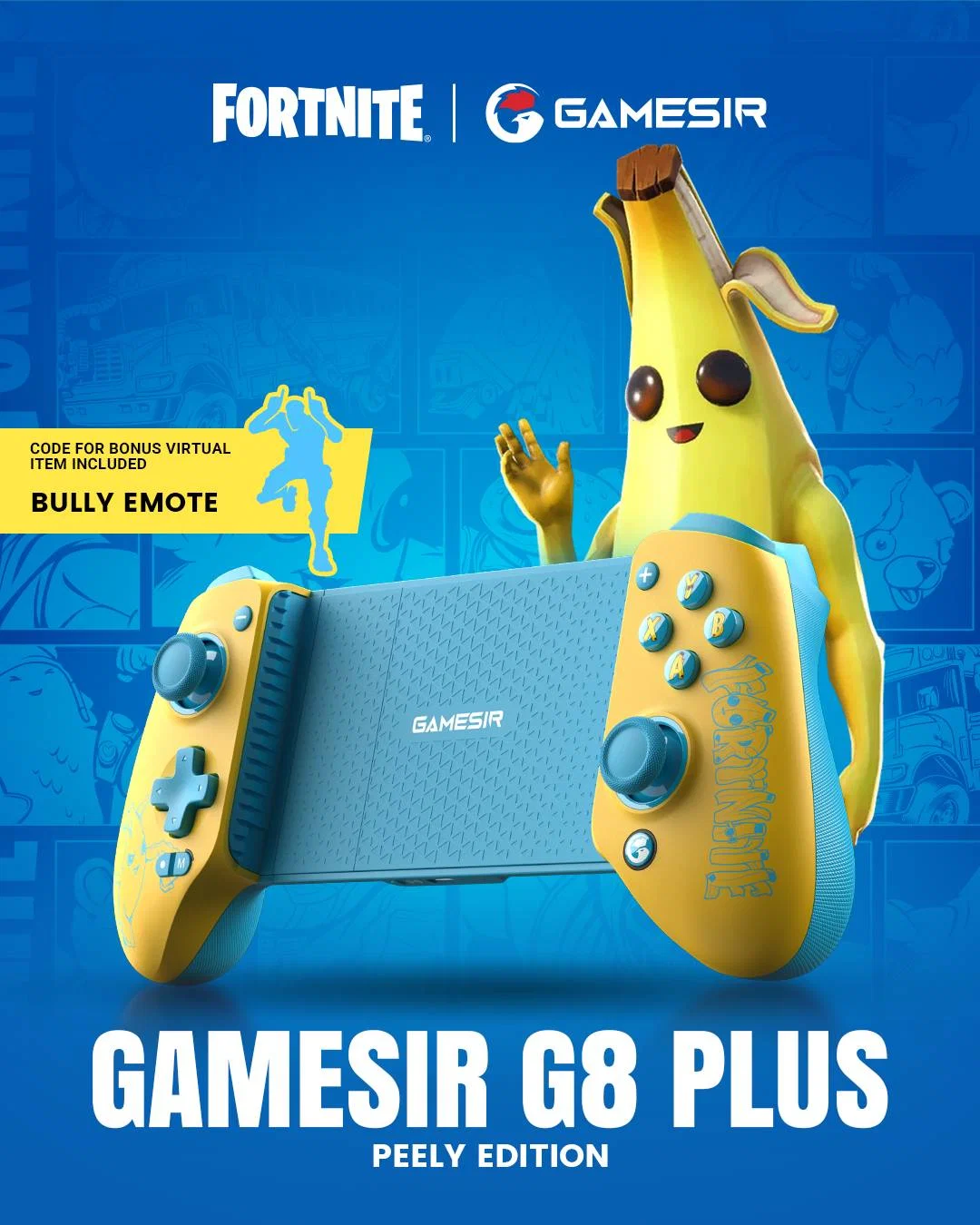 GameSir bắt tay Fortnite ra mắt bộ sưu tập tay cầm chơi game mobile chính hãng