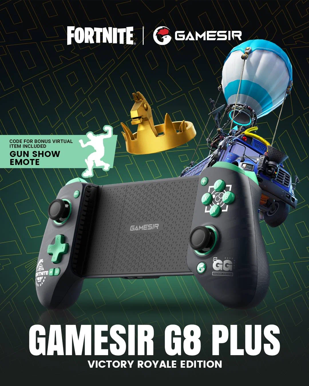 GameSir bắt tay Fortnite ra mắt bộ sưu tập tay cầm chơi game mobile chính hãng