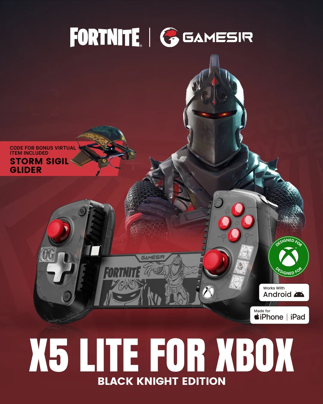 GameSir bắt tay Fortnite ra mắt bộ sưu tập tay cầm chơi game mobile chính hãng