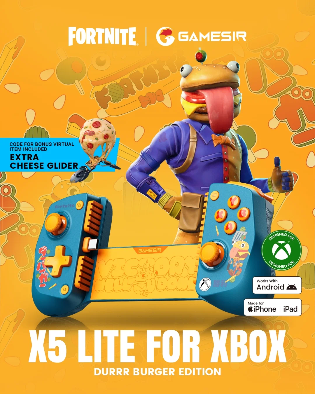 GameSir bắt tay Fortnite ra mắt bộ sưu tập tay cầm chơi game mobile chính hãng