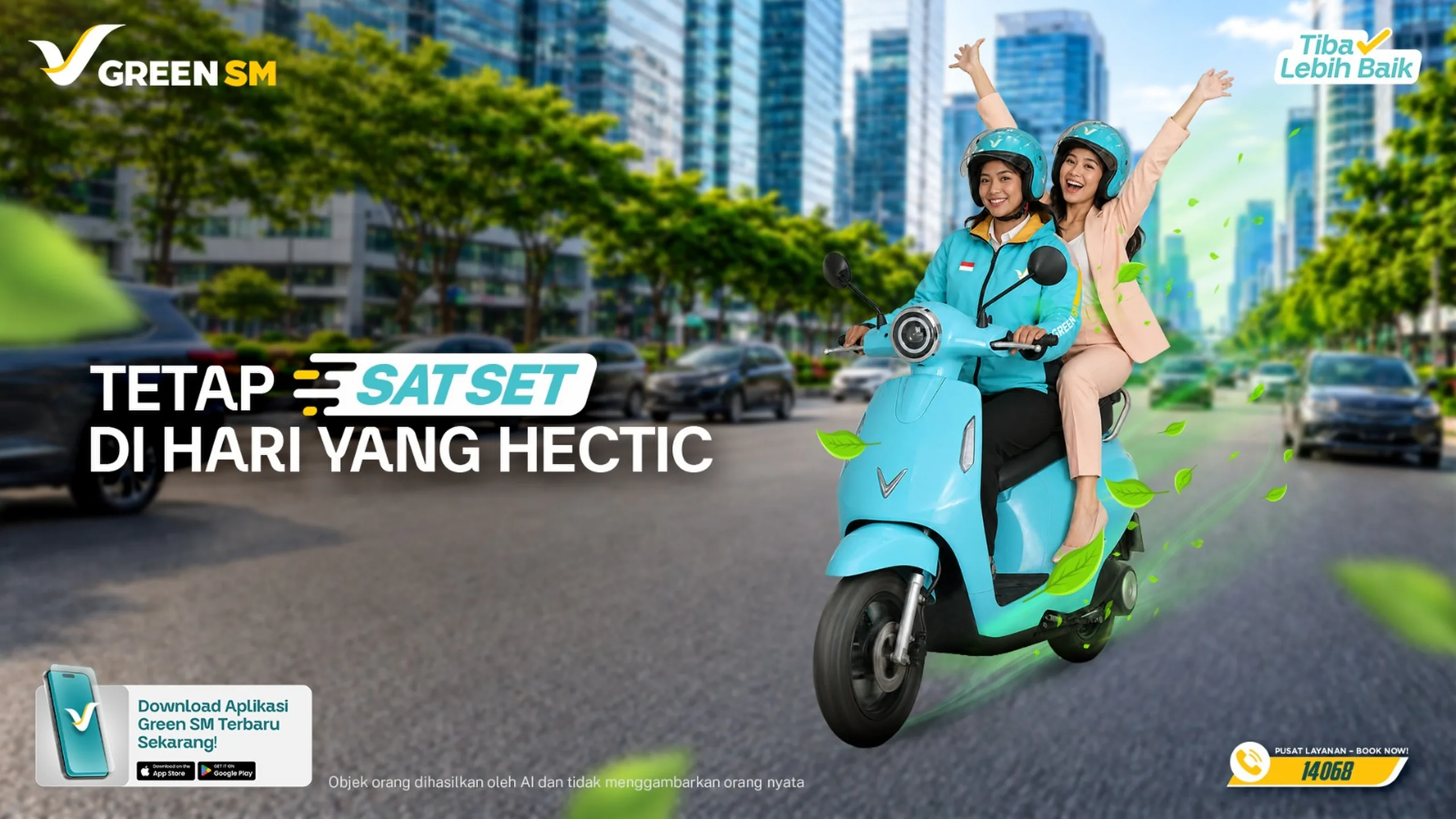 Green SM lần đầu đưa dịch vụ xe máy điện ra thị trường quốc tế tại Indonesia