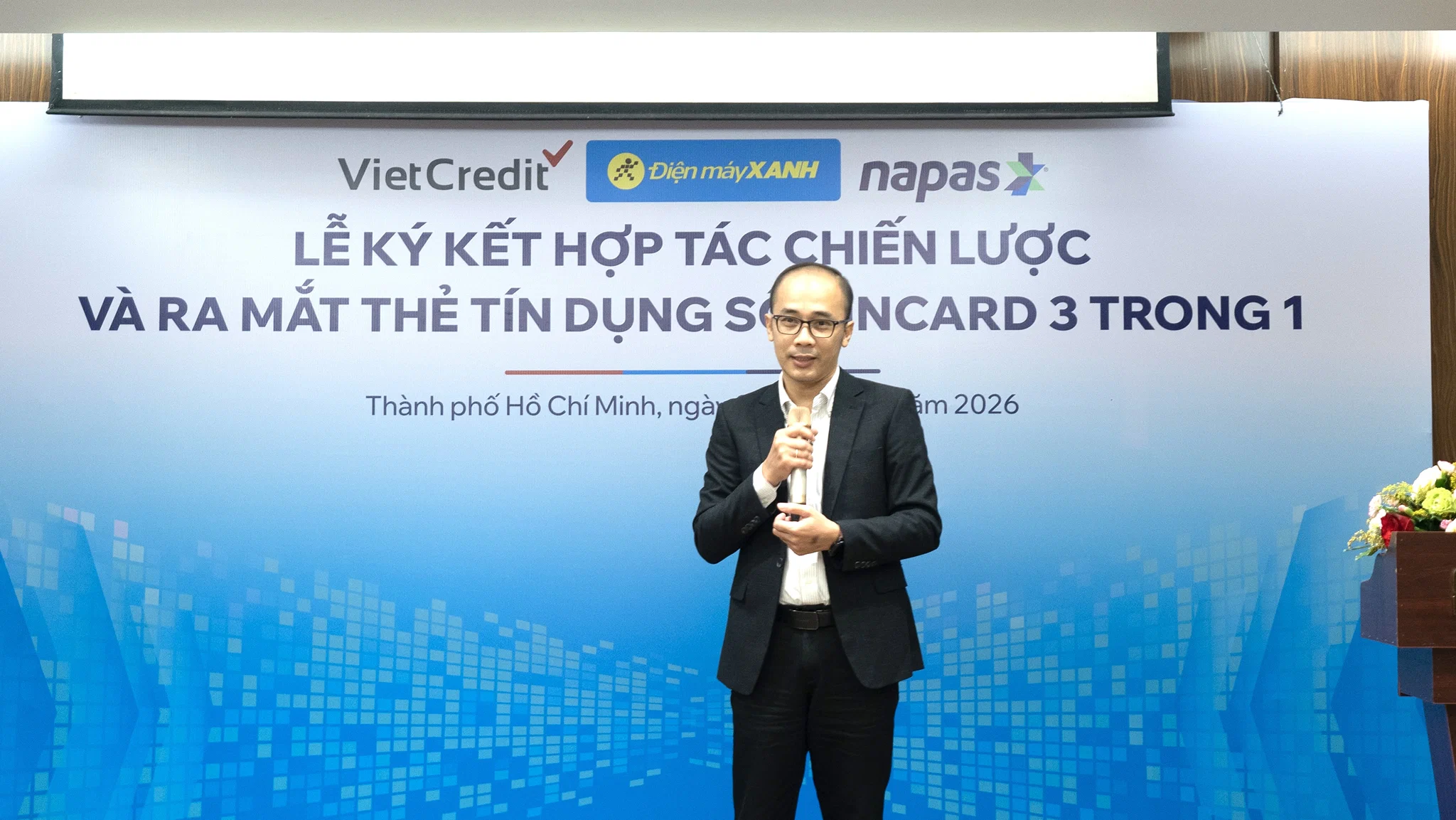 Điện Máy Xanh và VietCredit ra mắt Thẻ tín dụng nội địa TINCard 3 trong 1, hạn mức đến 100 triệu đồng