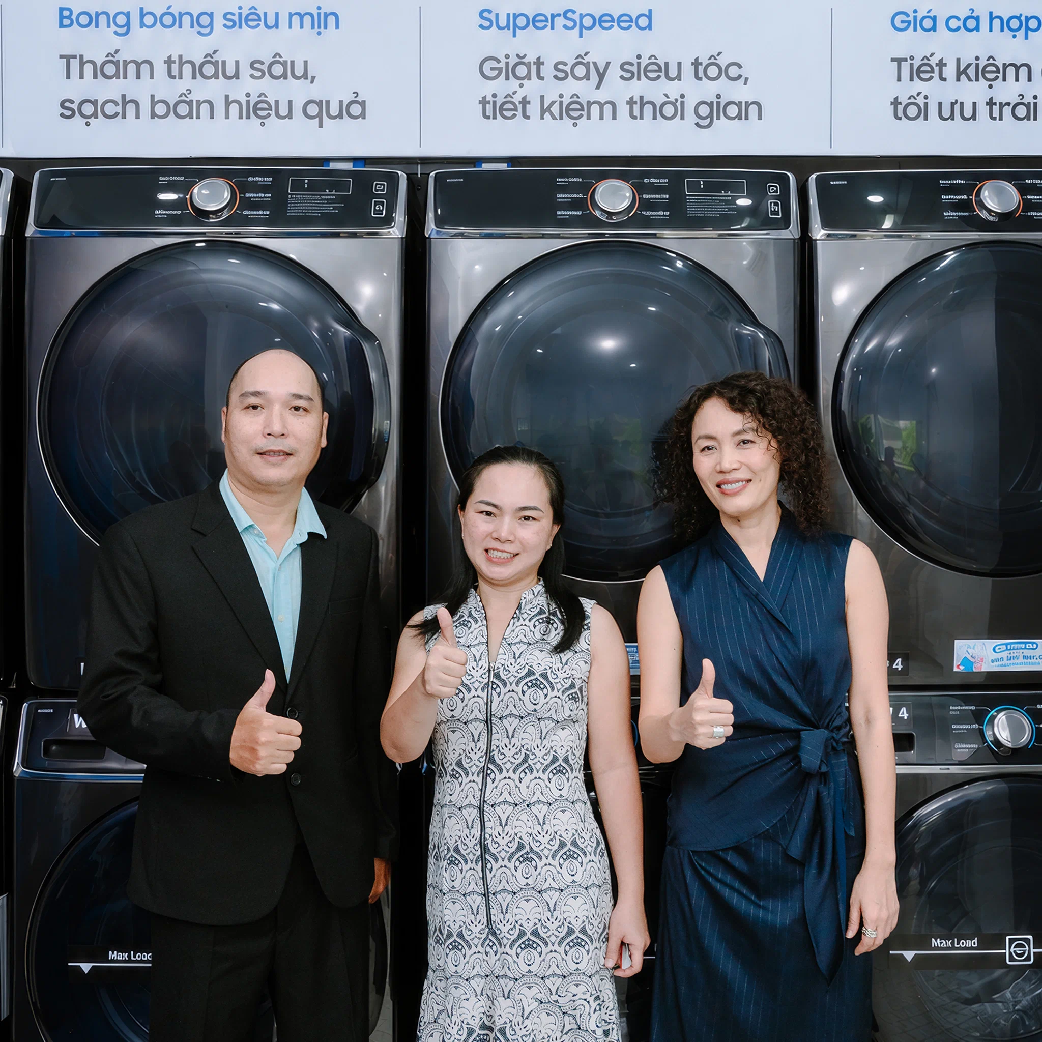 Samsung cùng đối tác khai trương TiTi Laundry, mở rộng mô hình giặt sấy tự phục vụ 24/7
