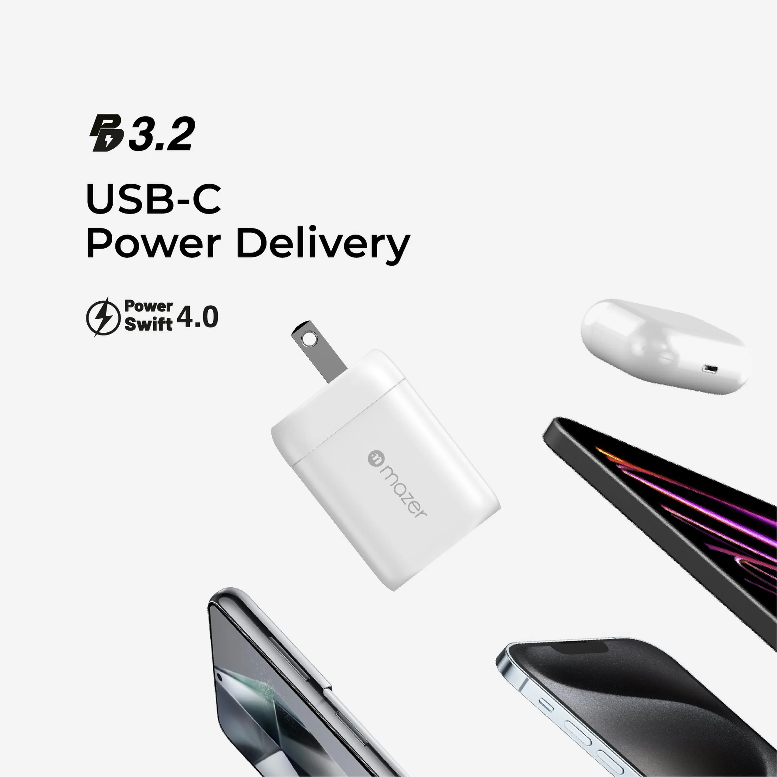 MAZER ra mắt hệ sinh thái phụ kiện sạc cho iPhone 18 Pro và 18 Pro Max với Qi2.2 25W và GaN7