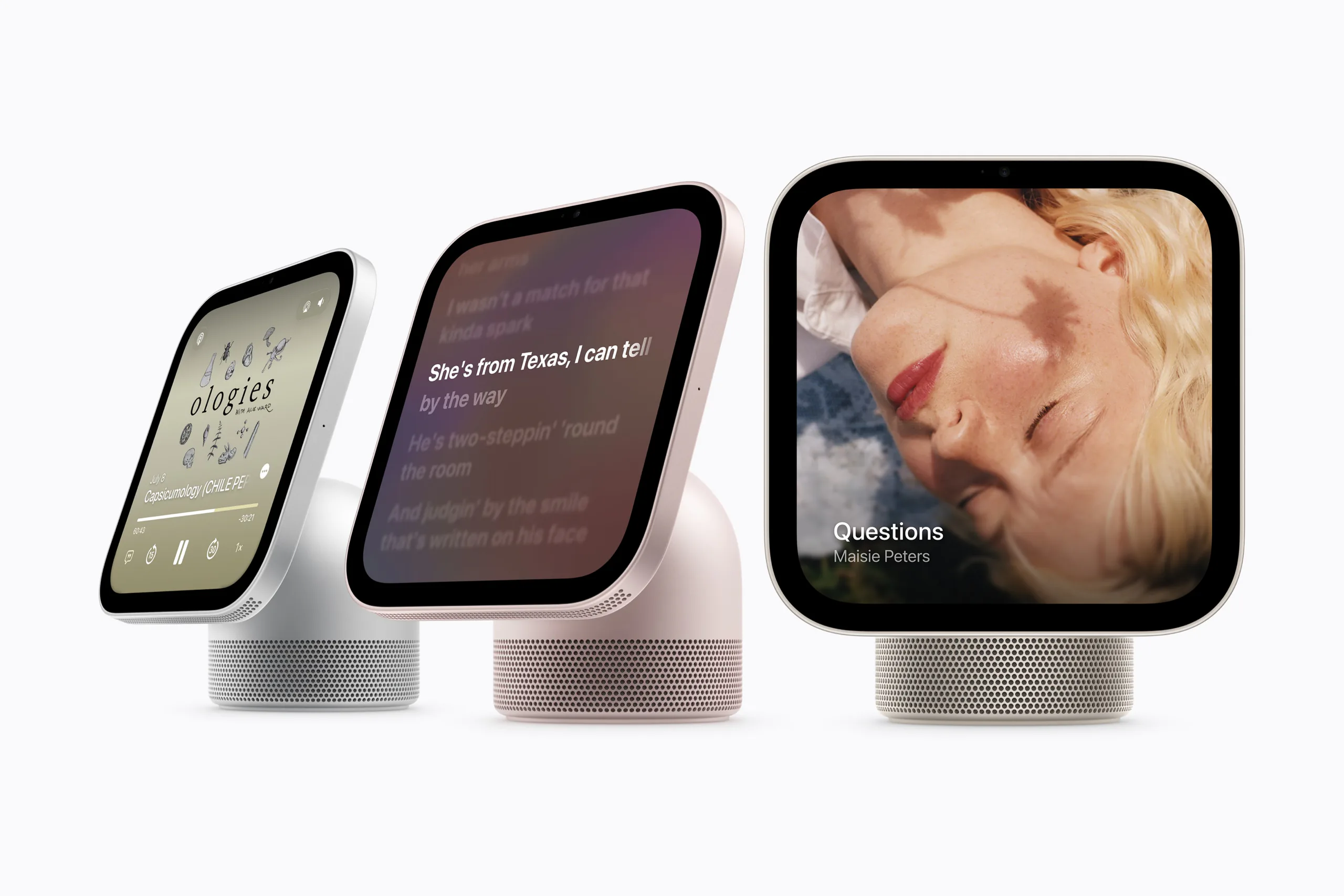 Apple HomeView Podcasts Lyrics Music