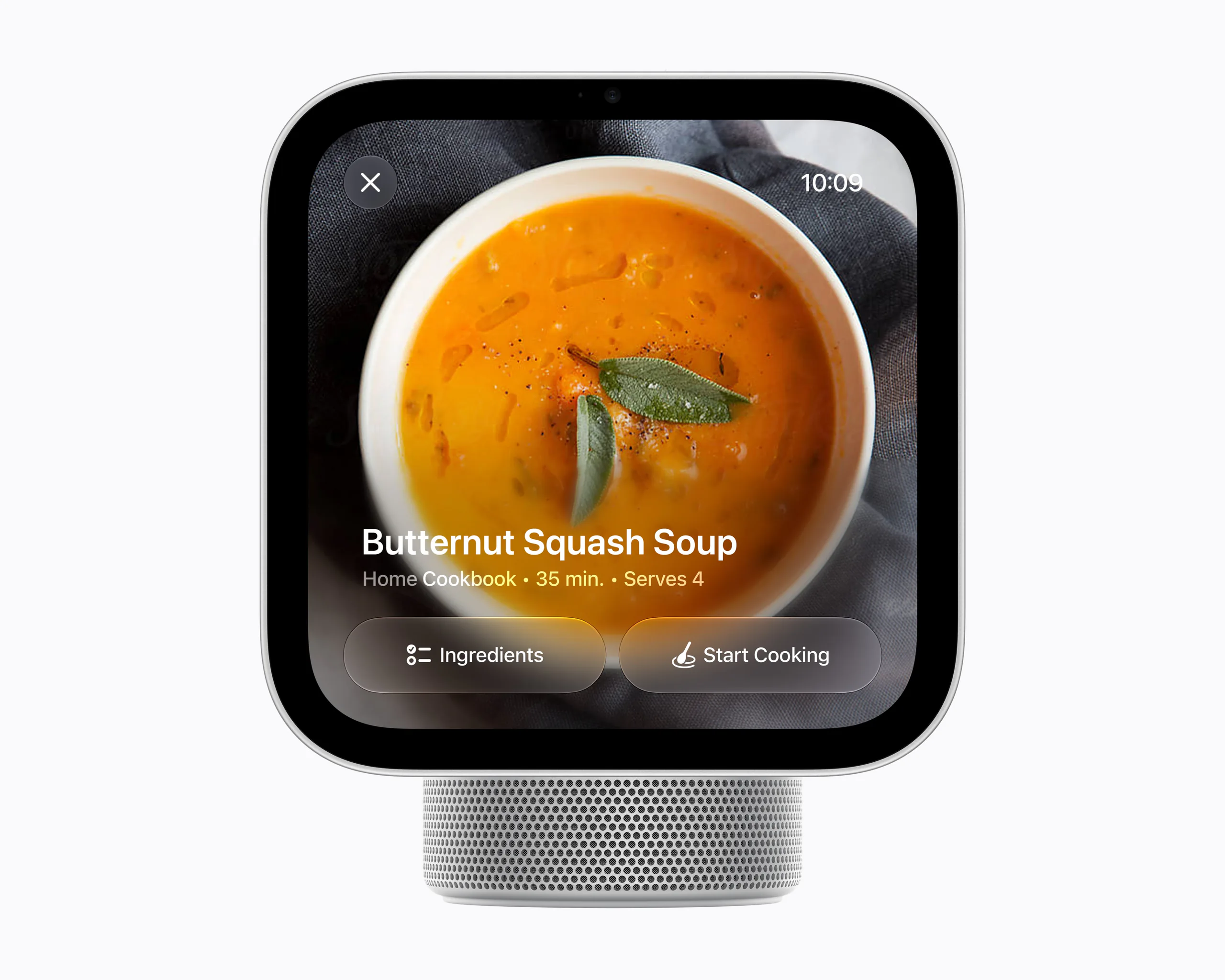 Apple HomeView Cooking