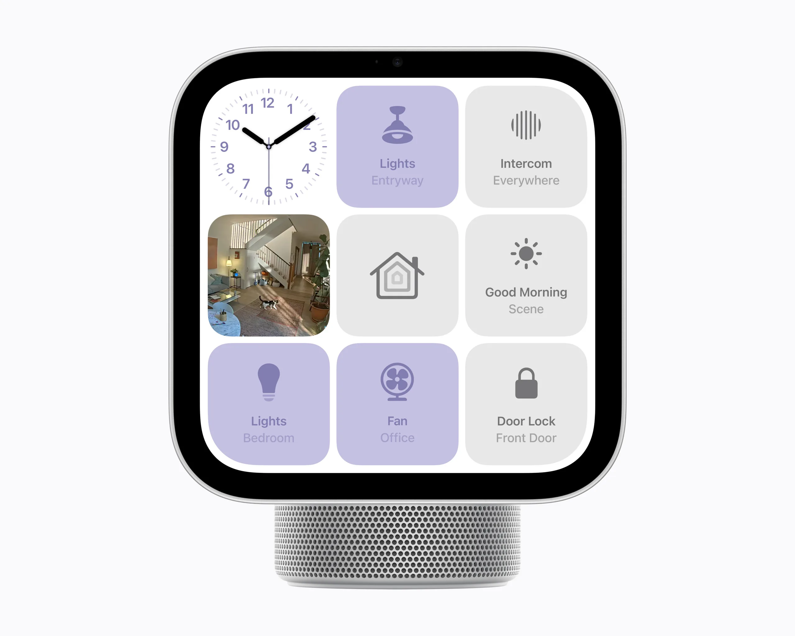 Apple HomeView home touch