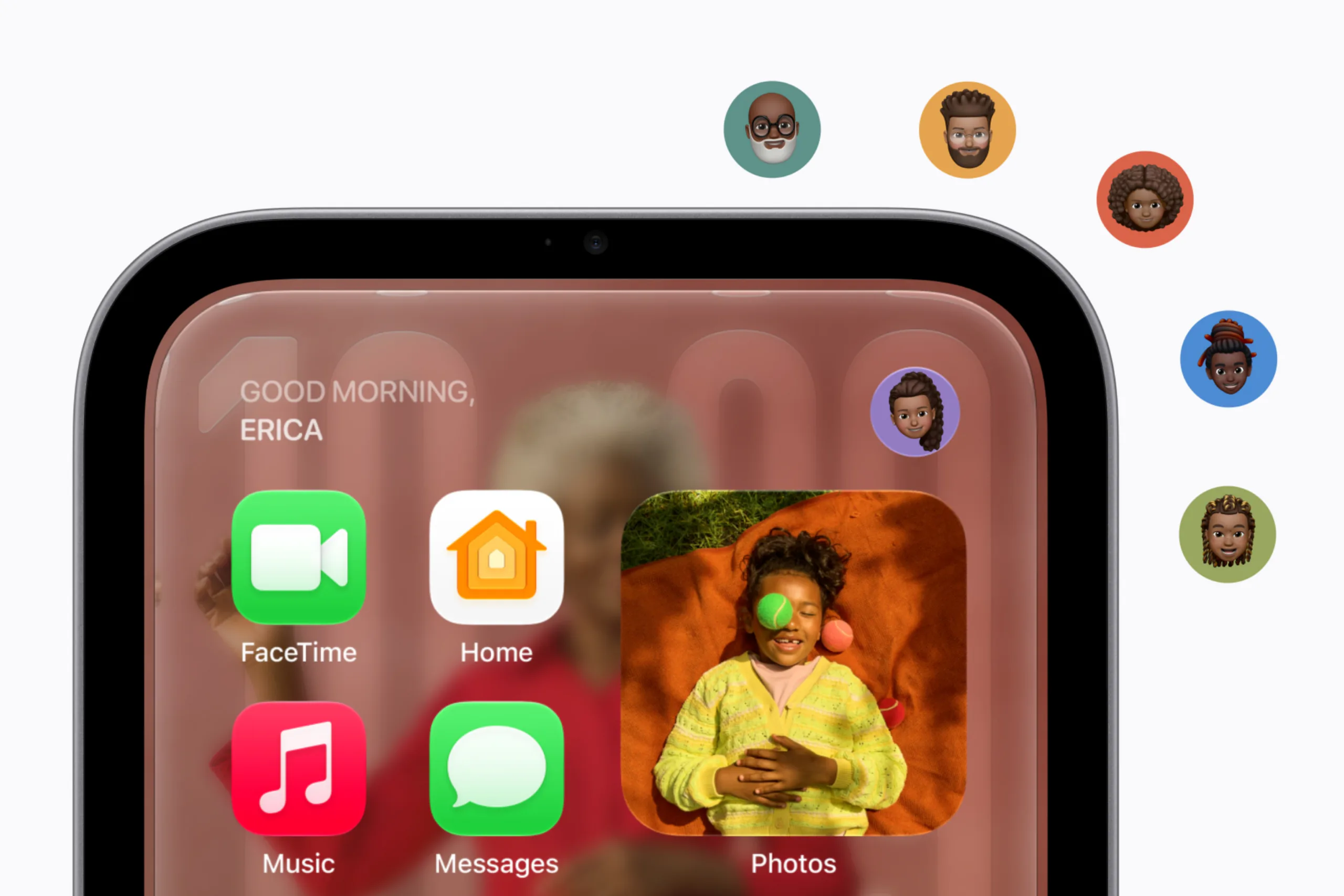 Apple HomeView user recognition