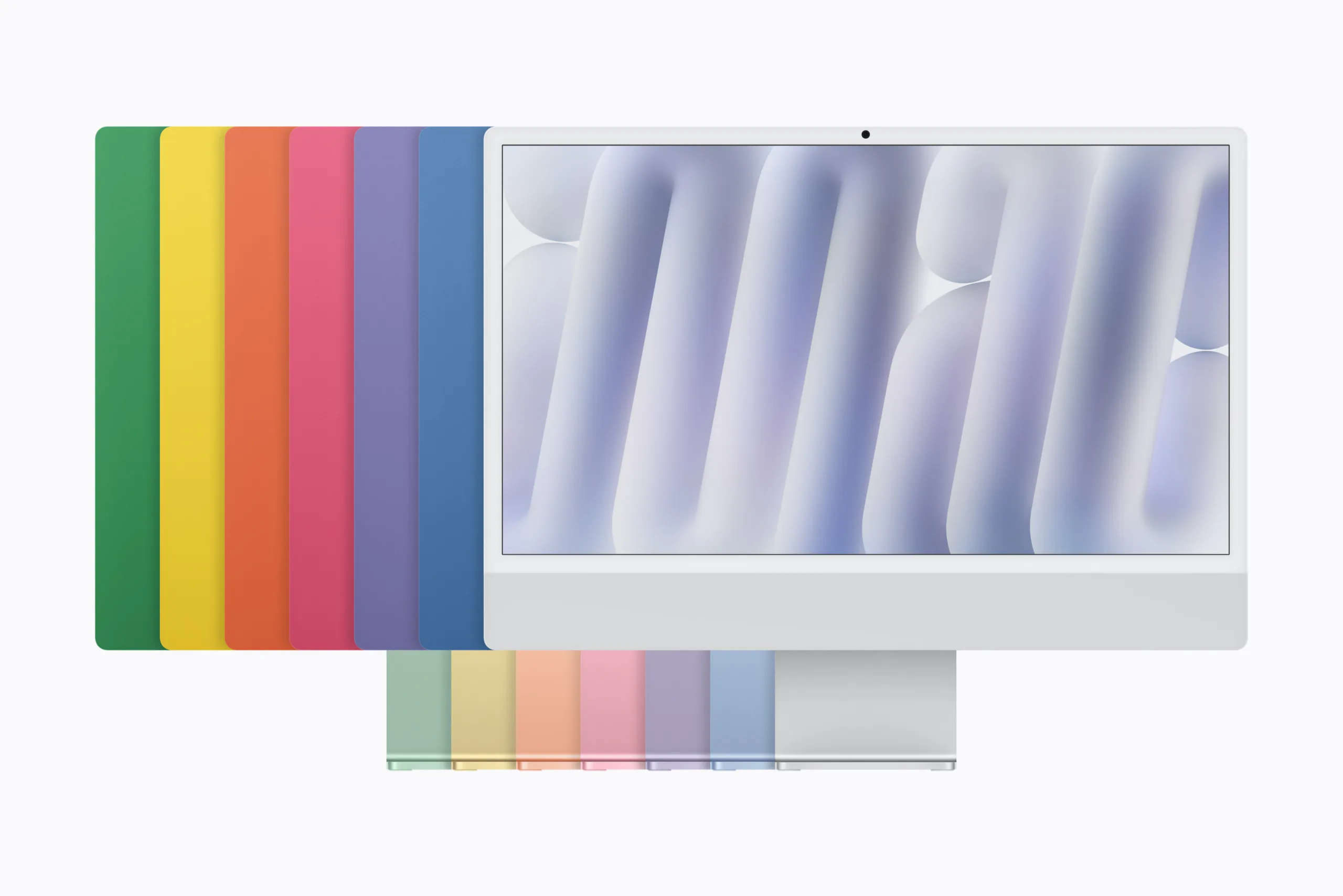 Apple iMac with M6 color lineup