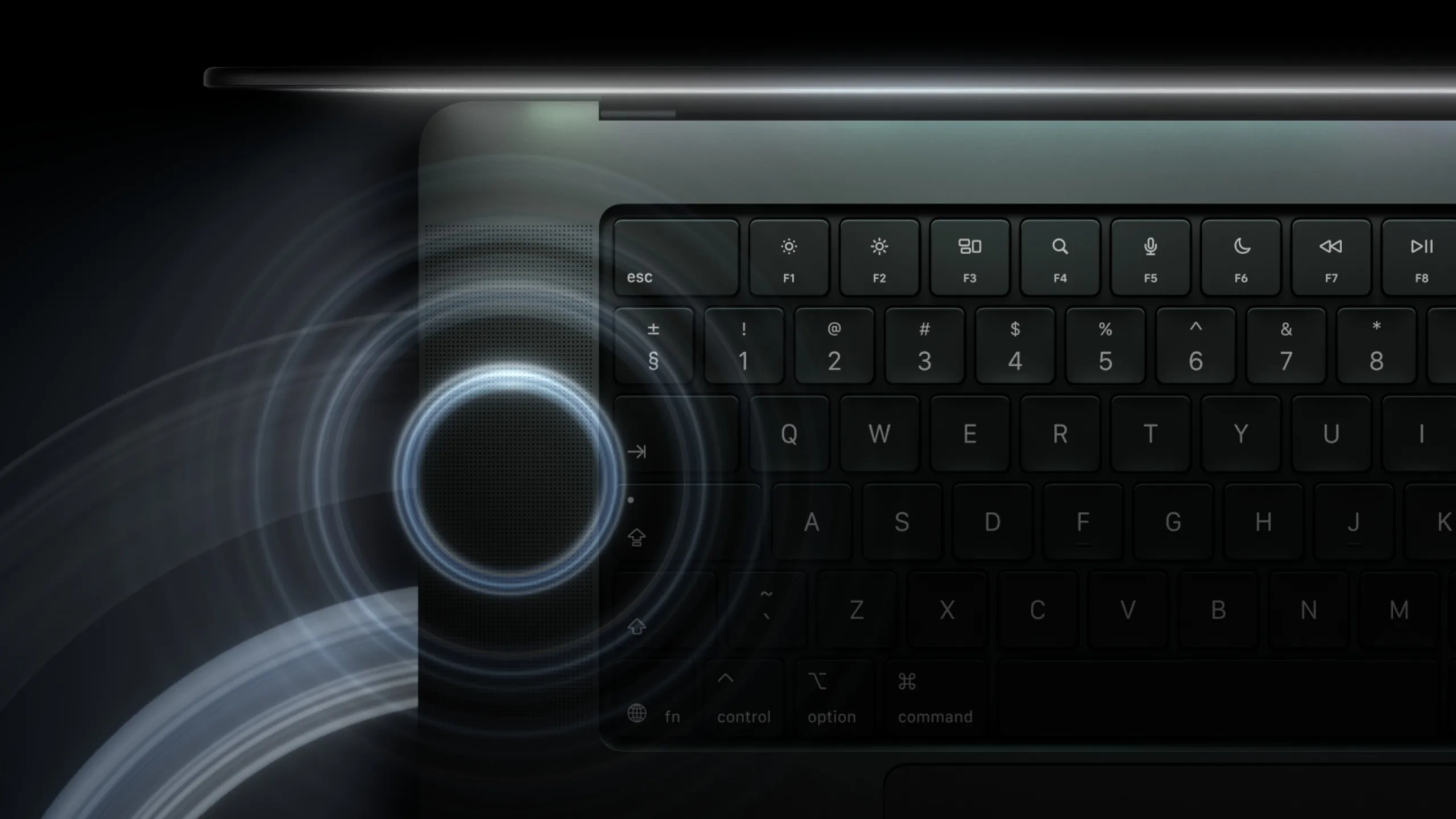 Apple MacBook Pro with PROLED XDR Display audio system