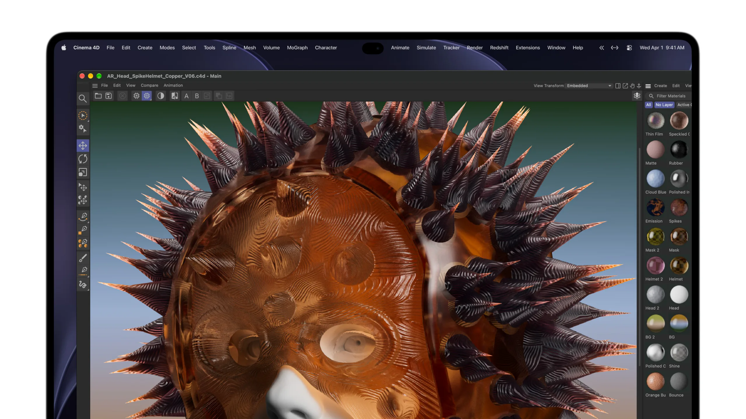 Apple MacBook Pro with PROLED XDR Display Cinema 4D