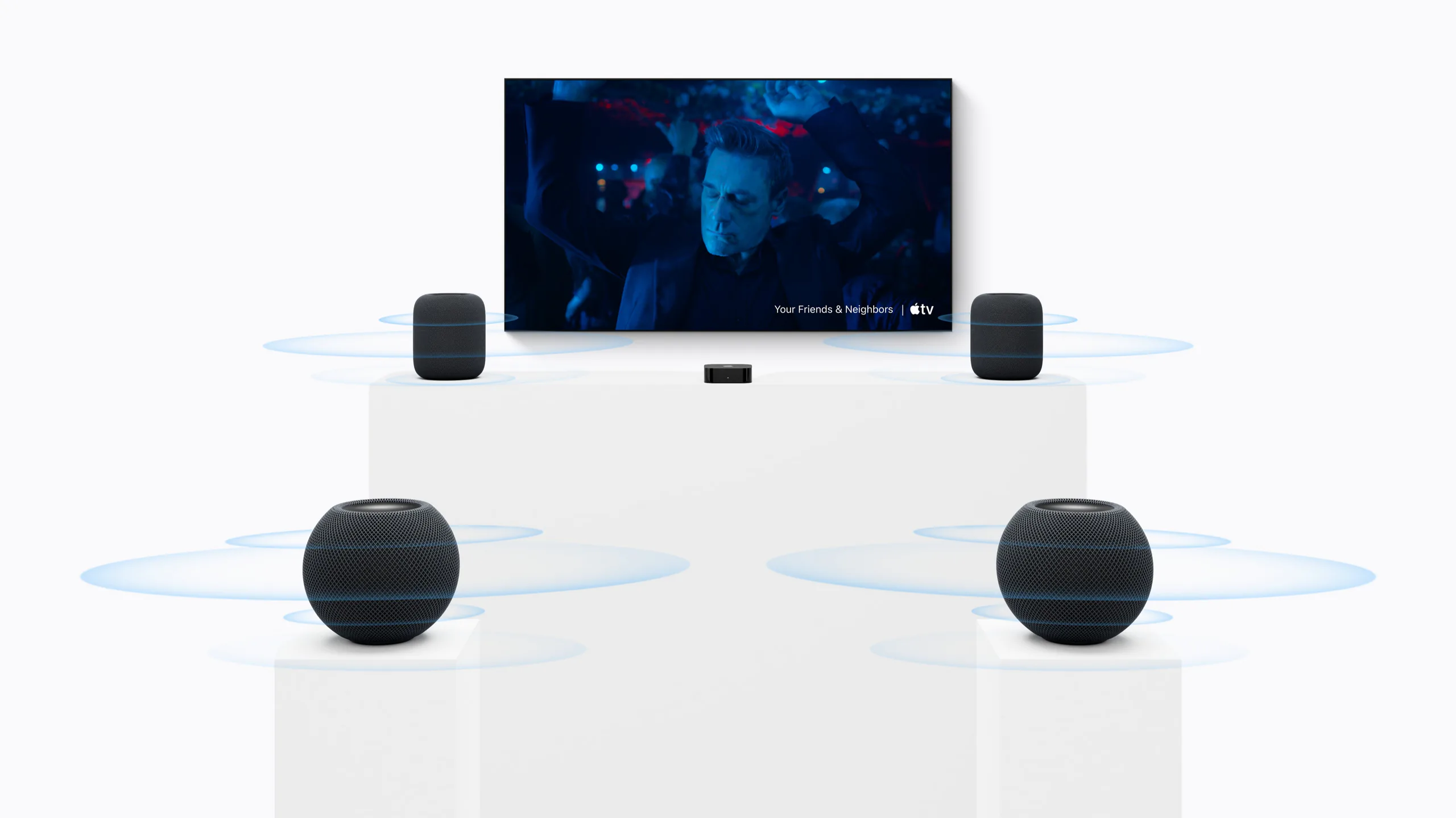Apple TV 4K home theater setup
