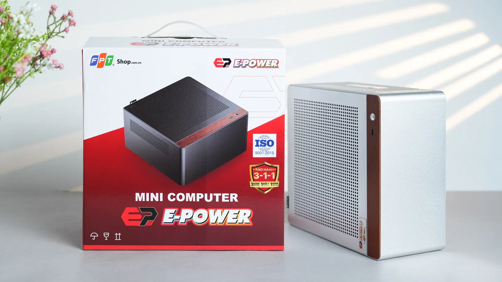 FPT Shop mở bán PC Mini E-Power, bảo hành đến 3 năm, lắp đặt theo tiêu chuẩn ISO 9001:2015