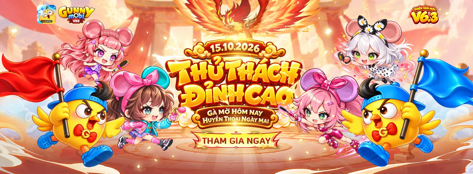 Gunny Mobi hợp tác Cosmos Bear, giới thiệu bộ tứ nhân vật đáng yêu