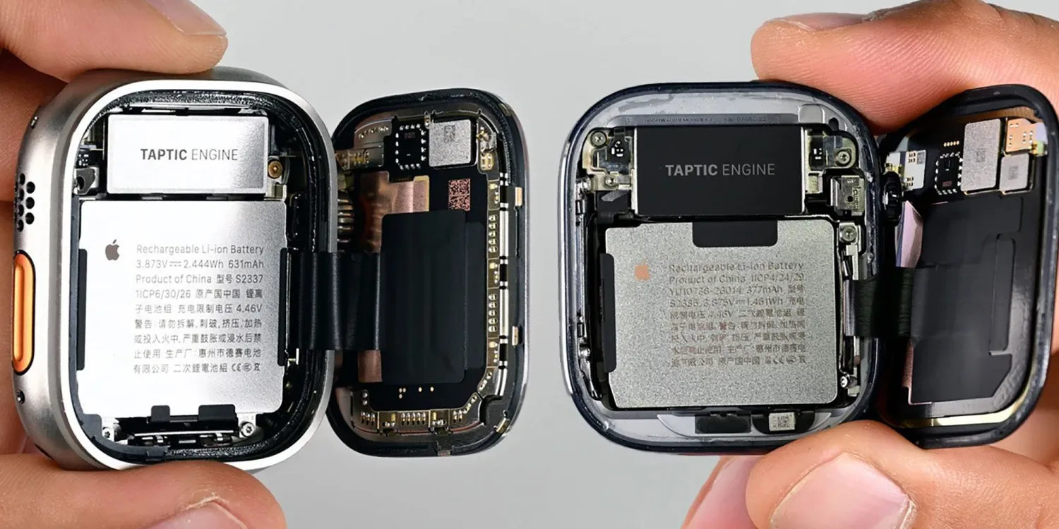iFixit teardown Apple Watch Series 12 và Ultra 4, khả năng sửa chữa vẫn chỉ đạt 4/10