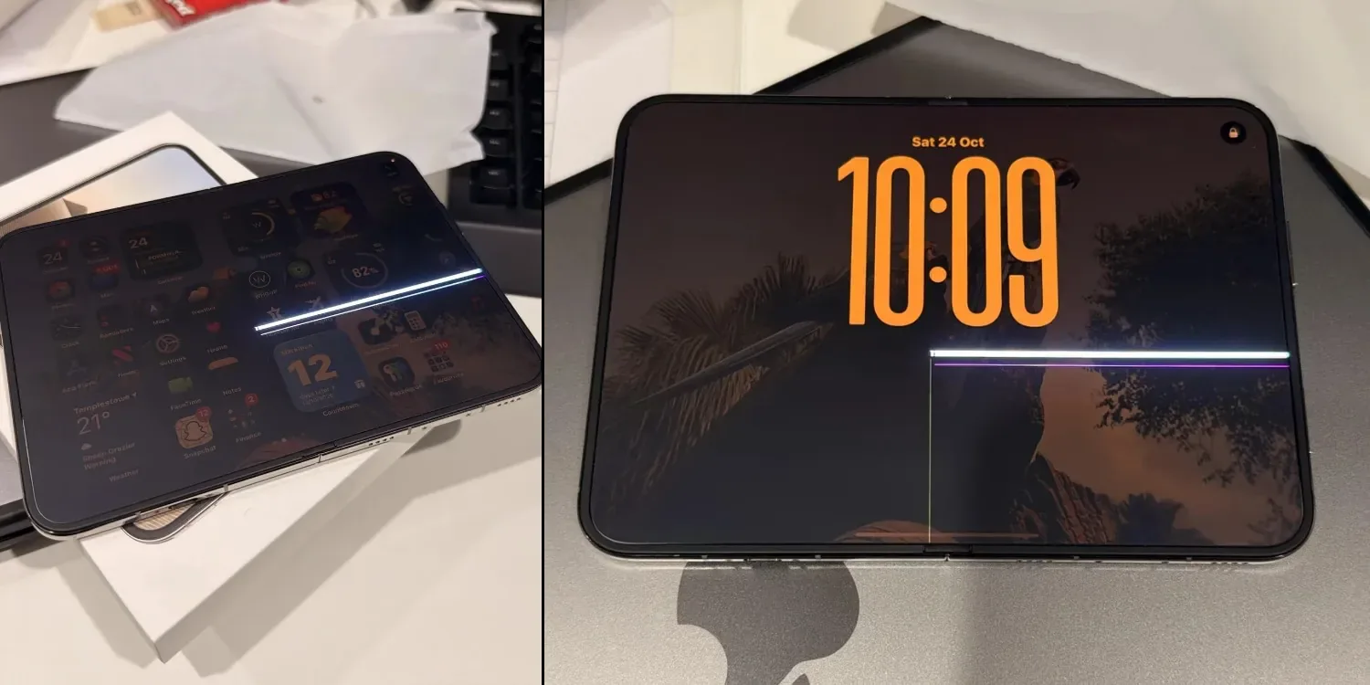 Một số iPhone Duo bị sọc màn hình theo cùng một kiểu
