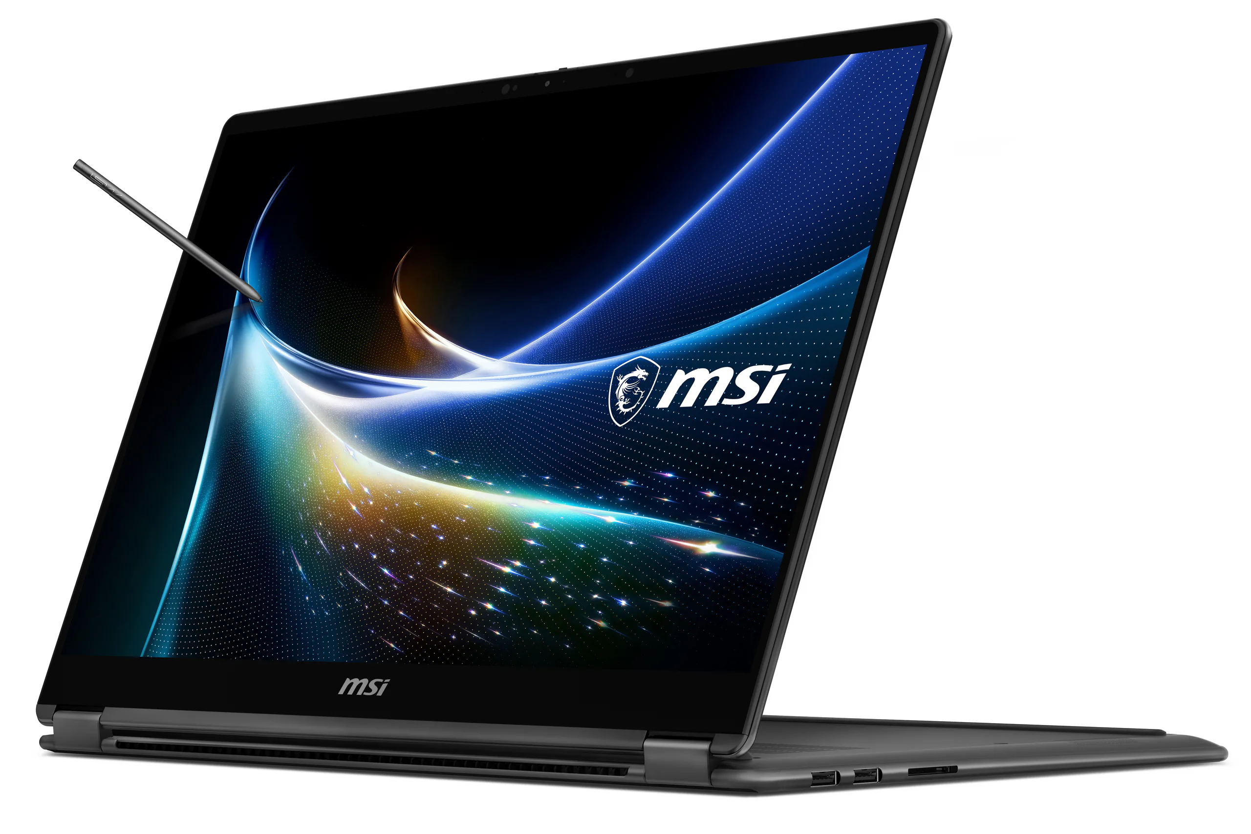 MSI NB Prestige N16 Flip AI Platinum Gray