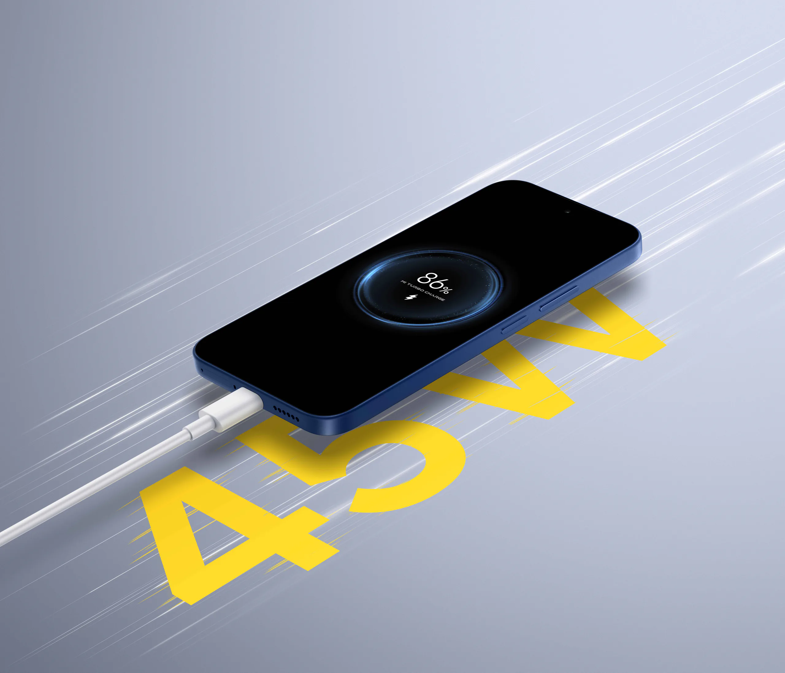 POCO C95 Pro Blue 45W Fast Charging