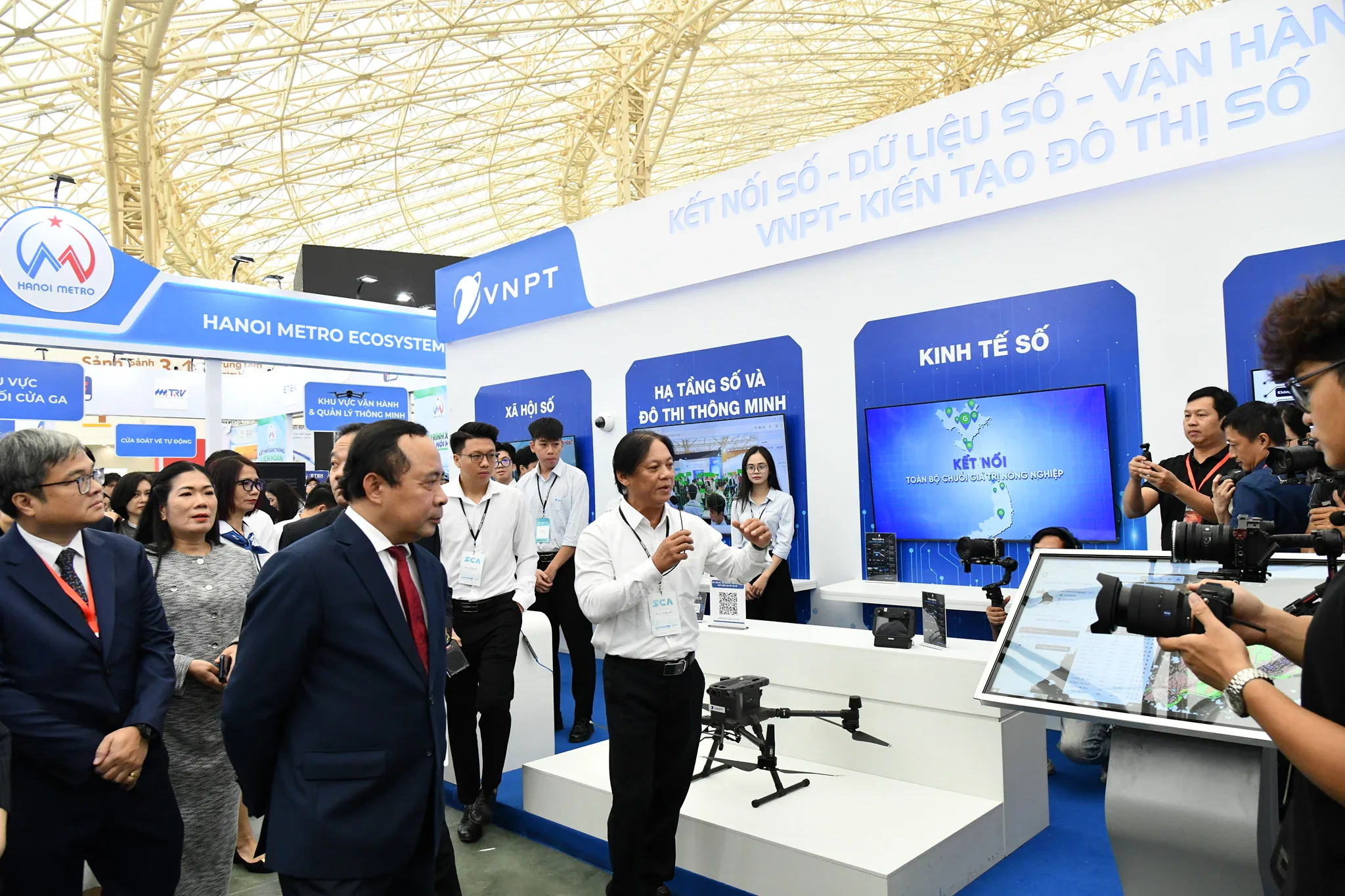 VNPT giới thiệu loạt giải pháp AI, UAV và đô thị thông minh tại Smart City Asia 2026