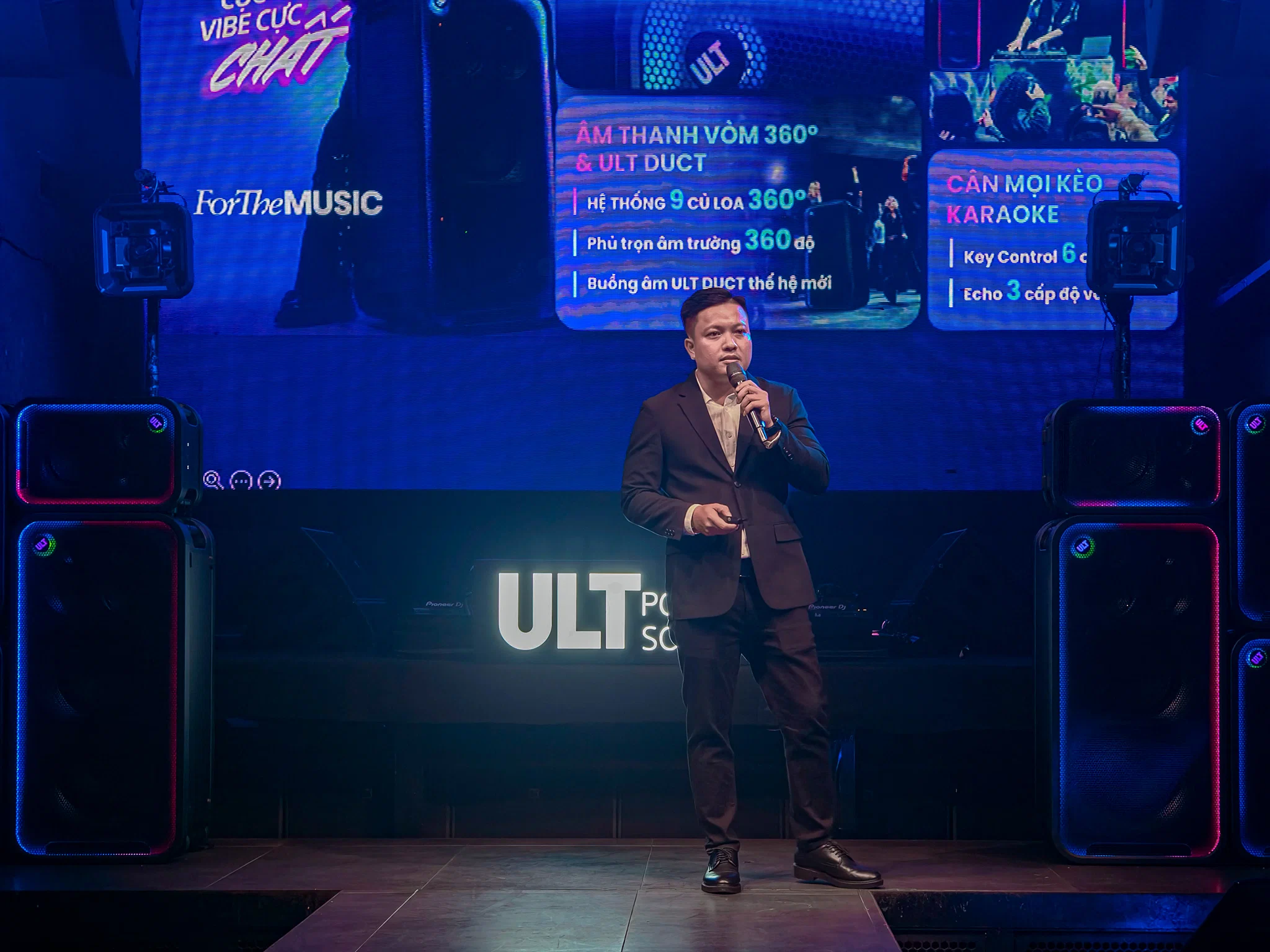 Sony ULT TOWER thế hệ mới hướng đến tiệc lớn, DJ và karaoke với âm bass mạnh hơn