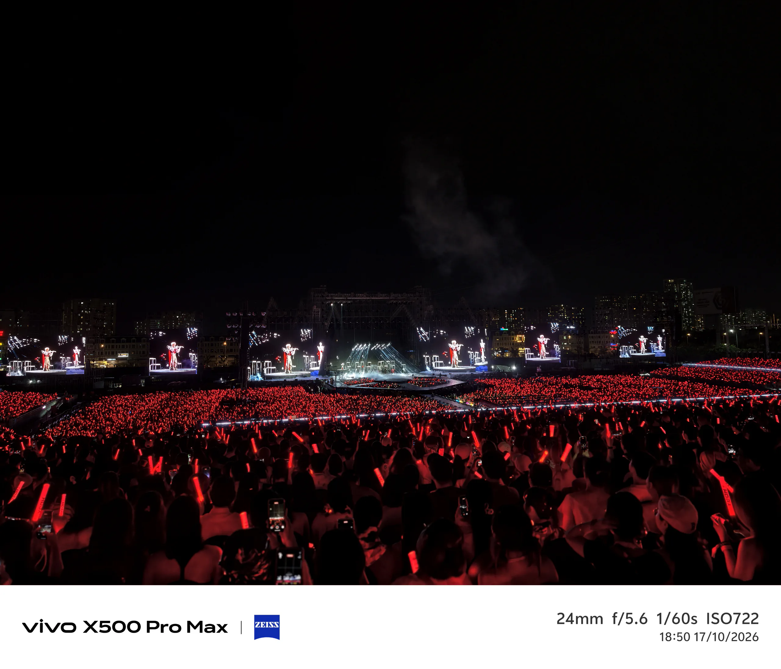 Trải nghiệm vivo X500 Series tại concert Anh Trai Vượt Ngàn Chông Gai 2026