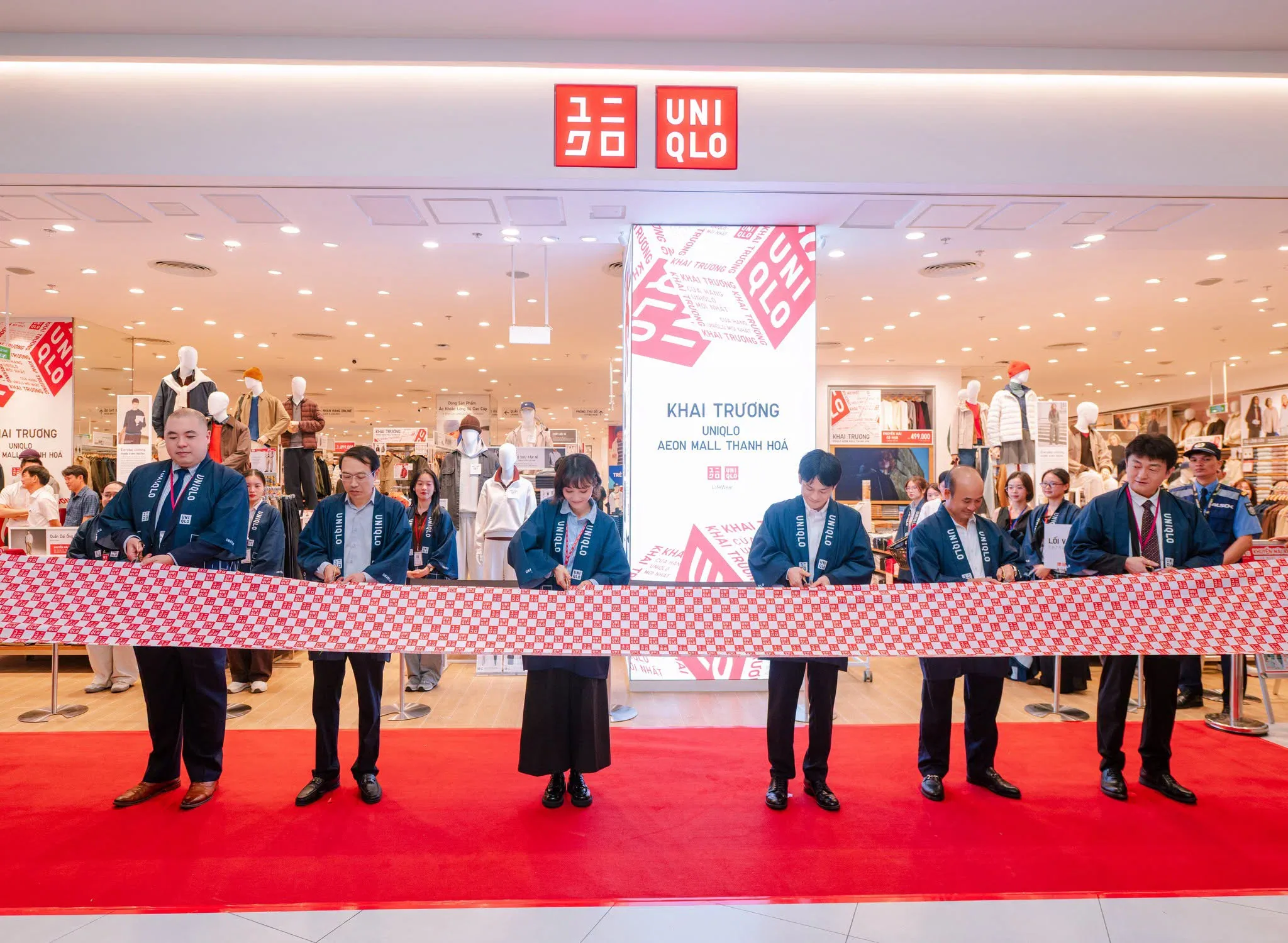UNIQLO chính thức khai trương cửa hàng đầu tiên tại Thanh Hóa