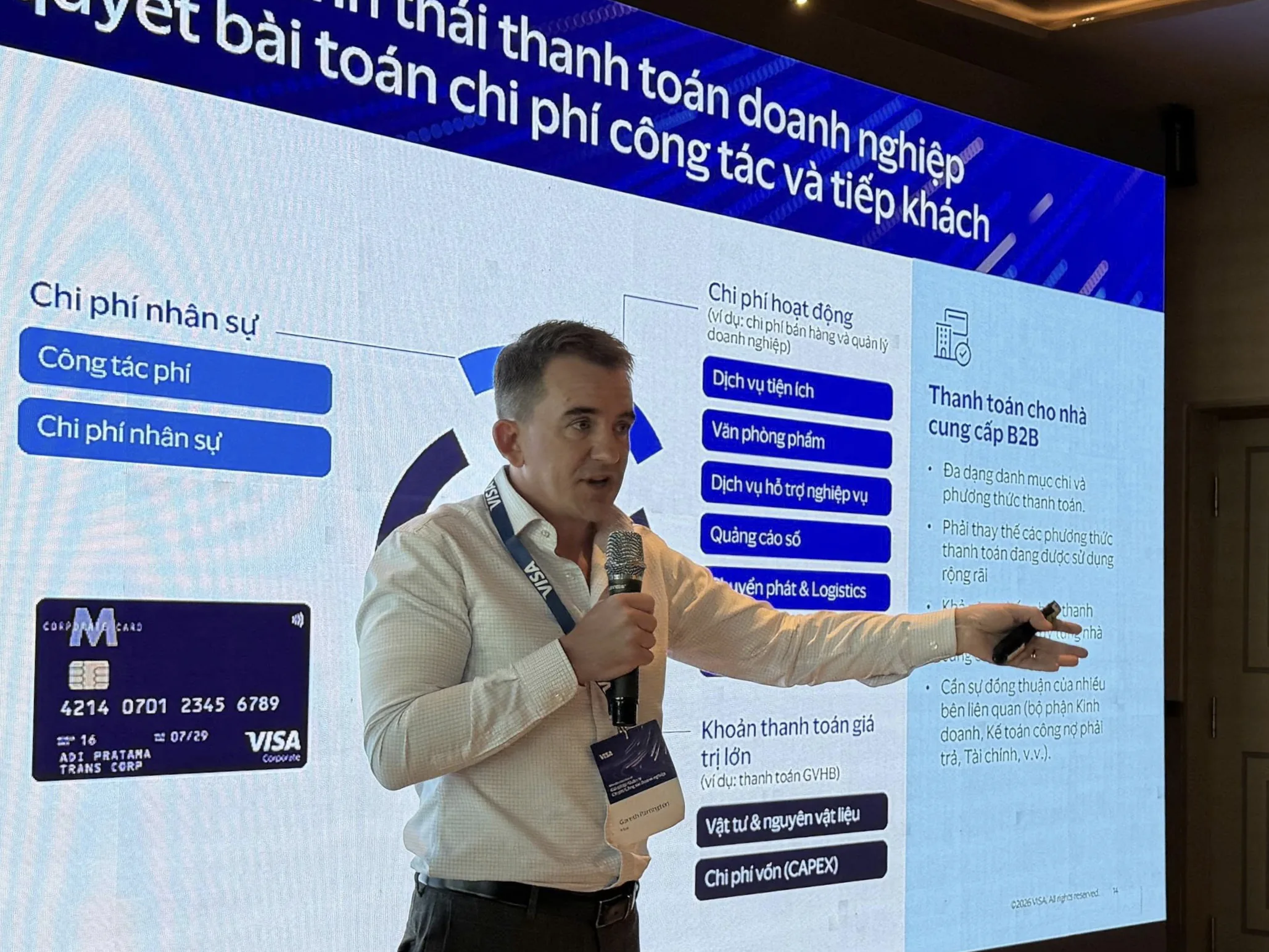 Visa đề xuất giải pháp giúp doanh nghiệp Việt kiểm soát chi phí công tác