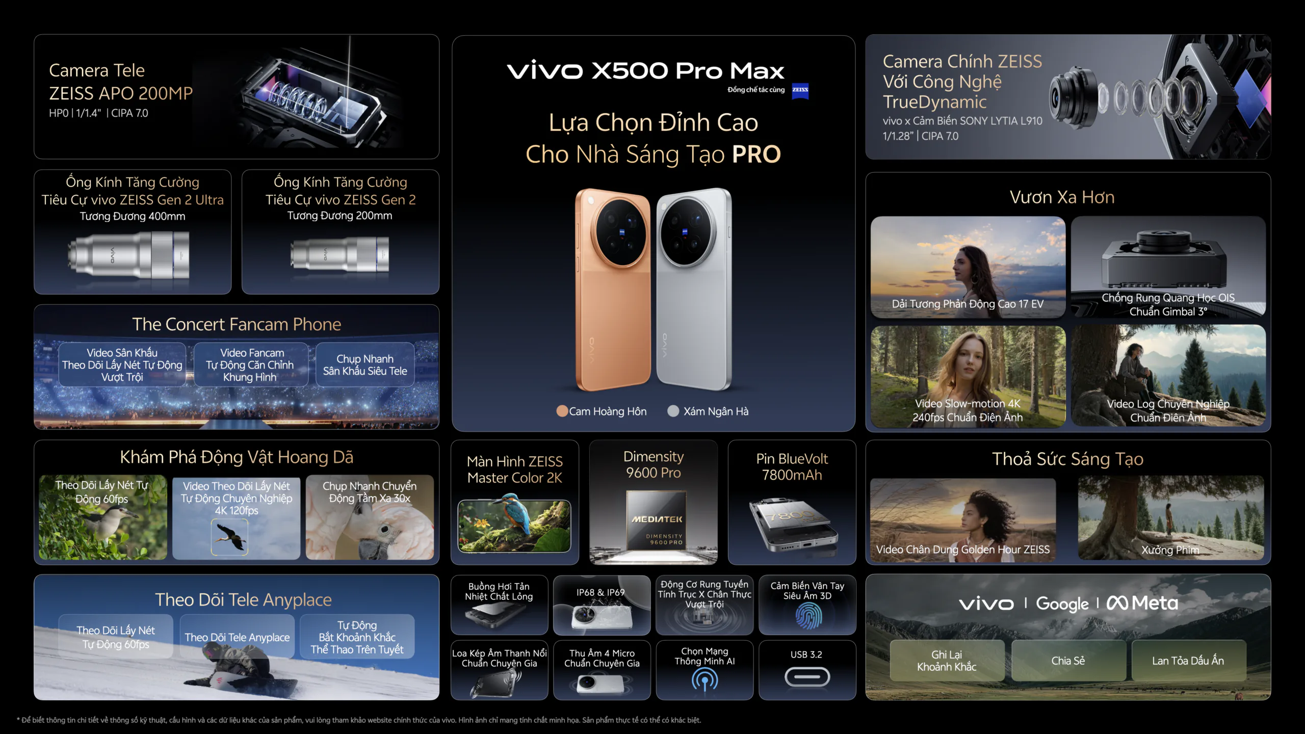 Vivo 500 Pro Max Thông tin sản phẩm