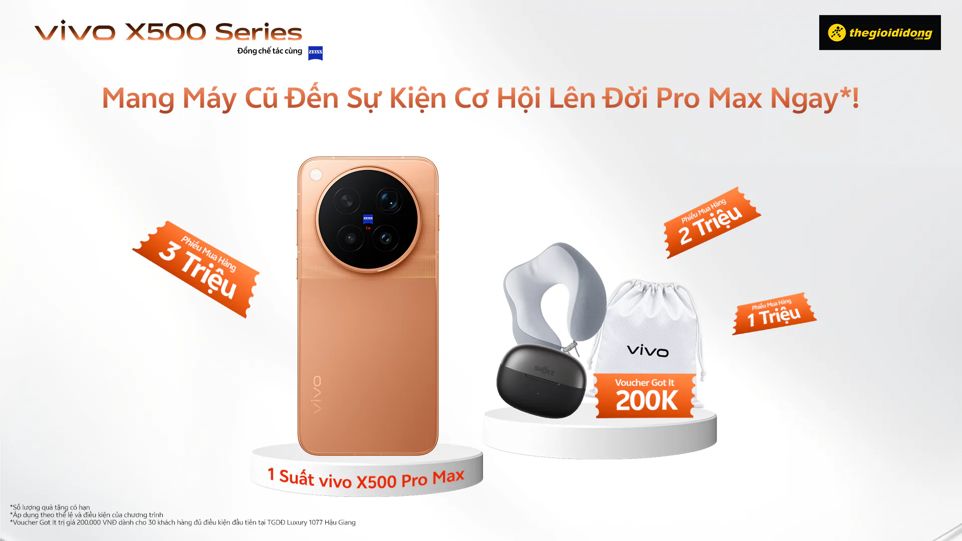 Vivo X500 Series Sự kiện trải nghiệm