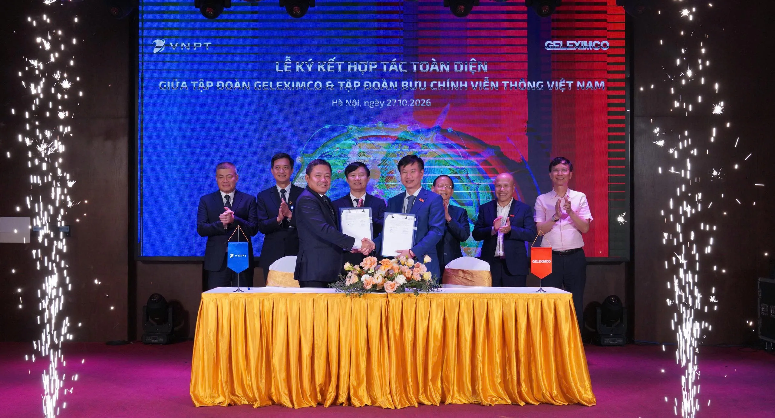 VNPT hợp tác Geleximco và ABBank, kết nối công nghệ với công nghiệp và tài chính