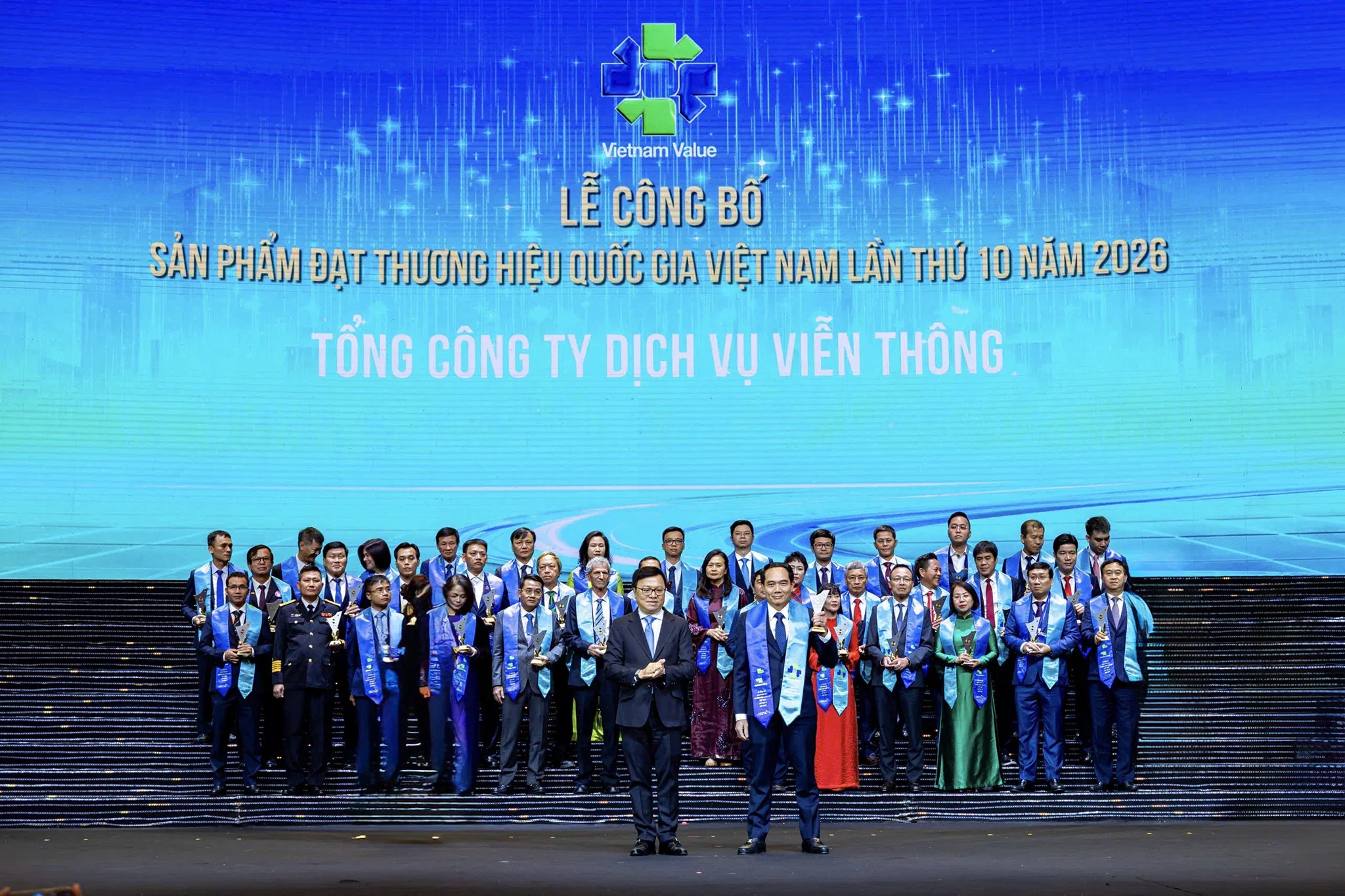 Ba dịch vụ VNPT đạt Thương hiệu quốc gia Việt Nam 2026